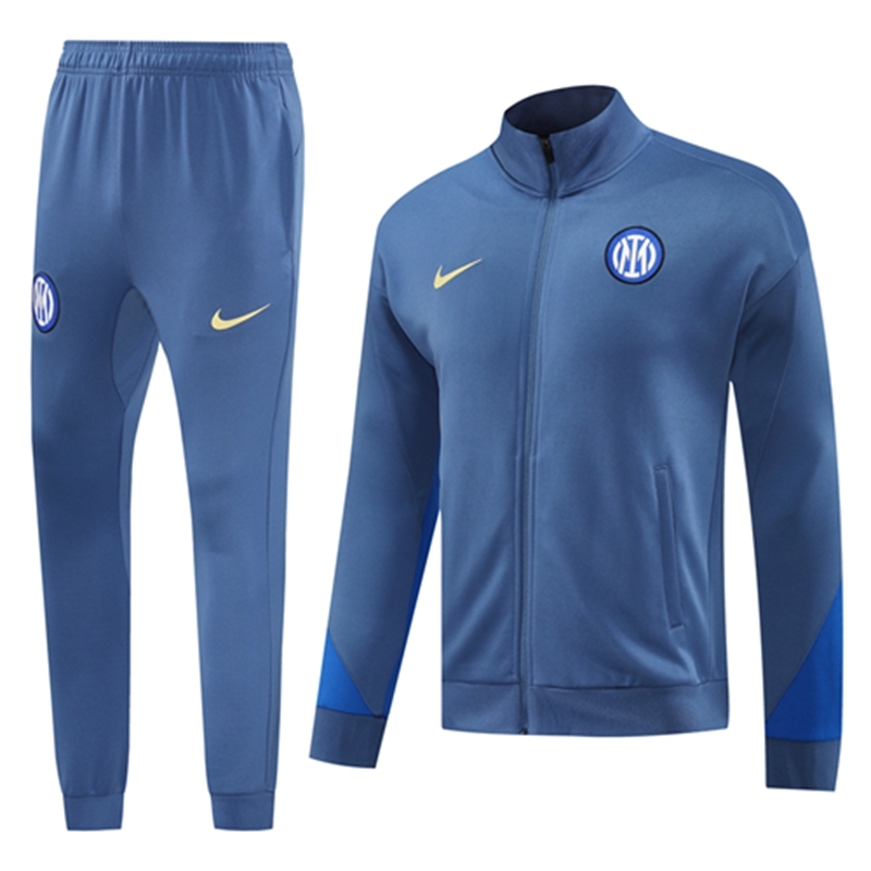 2024-25 Inter Milan 02 Light Blue Jacket Set S-2XL