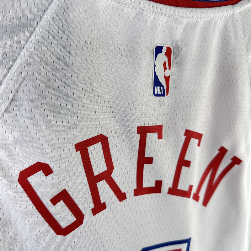 2024 NBA Houston Rockets 4 GREEN Basketball Jersey