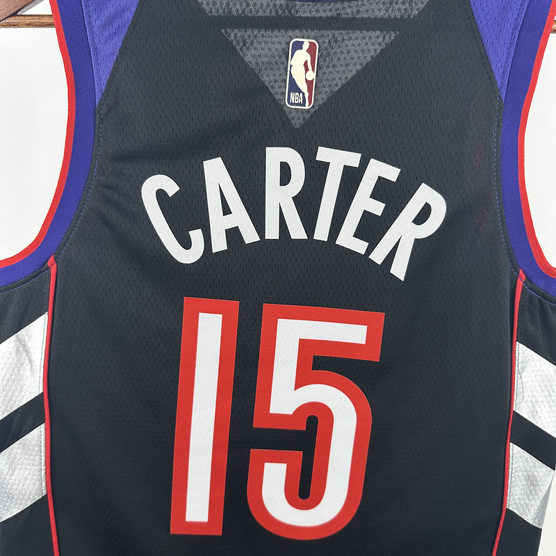 2024 NBA Toronto Raptors 15 CARTER Basketball Jersey