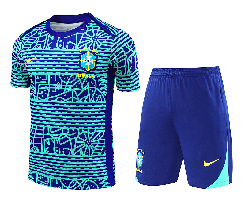 2024-25 Brazil Short-sleeved training clothese