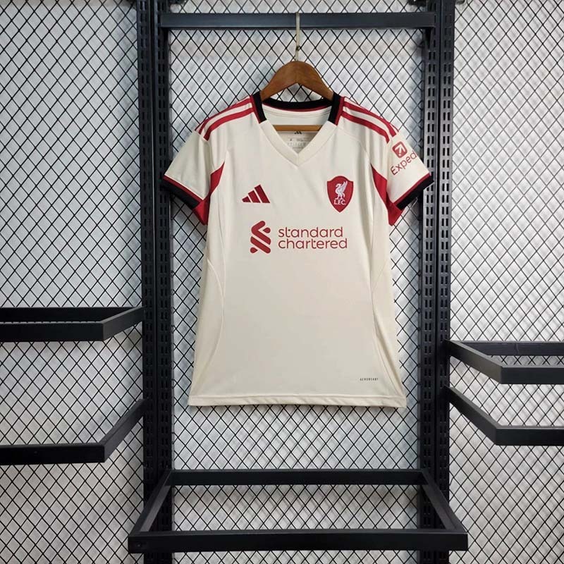 Women 2025-26 Liverpool Away Football jersey