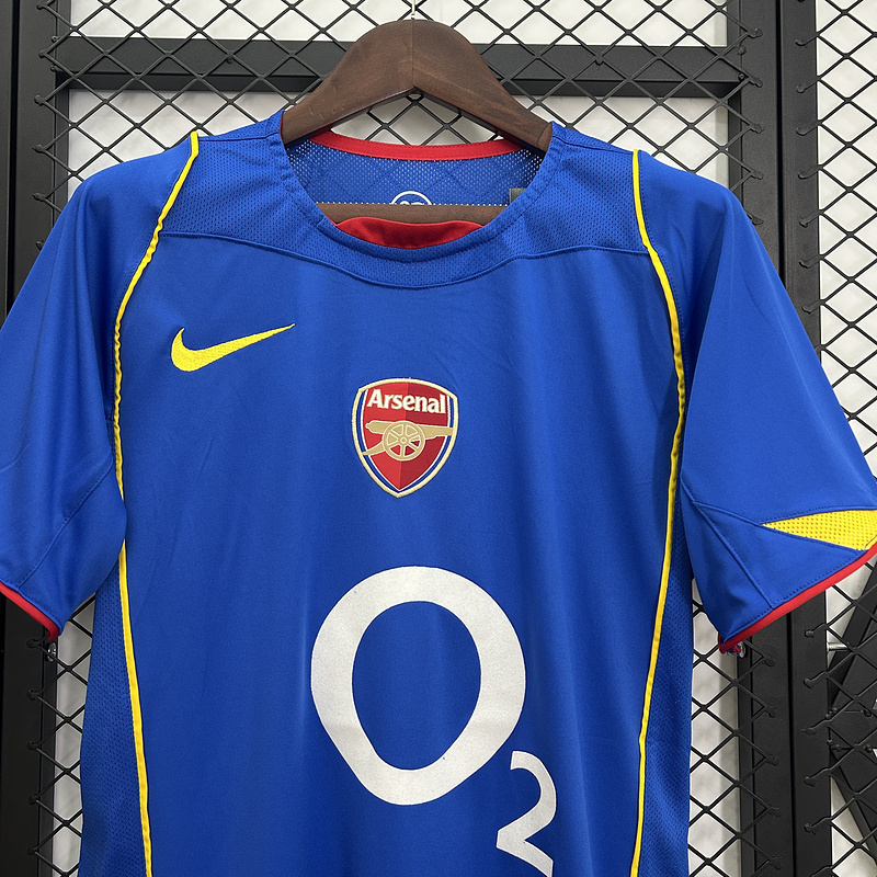 Retro 2004-05 Arsenal Away BERGKAMP ADAMS HENRY Football jersey retro