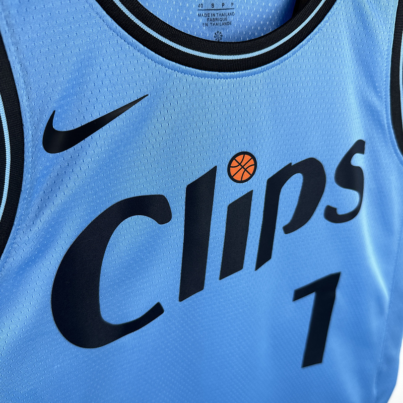 2025 NBA LA Clippers 1 HARDEN Basketball Jersey