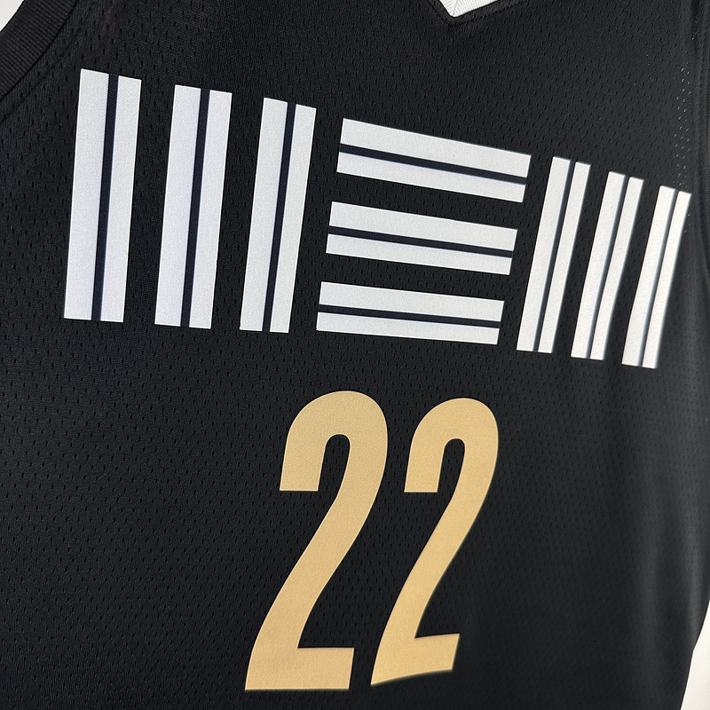 2024 NBA Memphis Grizzlies 22 BANE Basketball Jersey