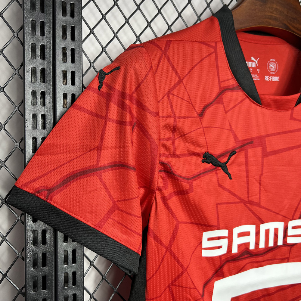2024-25 Stade Rennes Home Football jersey