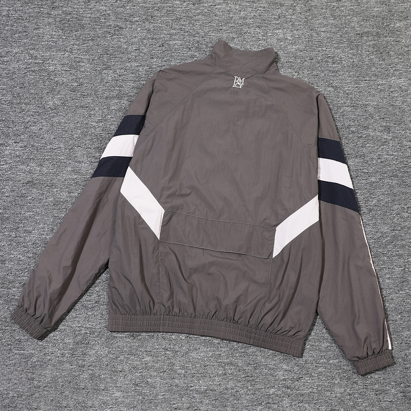 2024 Real Madrid Trefoil Windbreaker Spring and Autumn Set Retro
