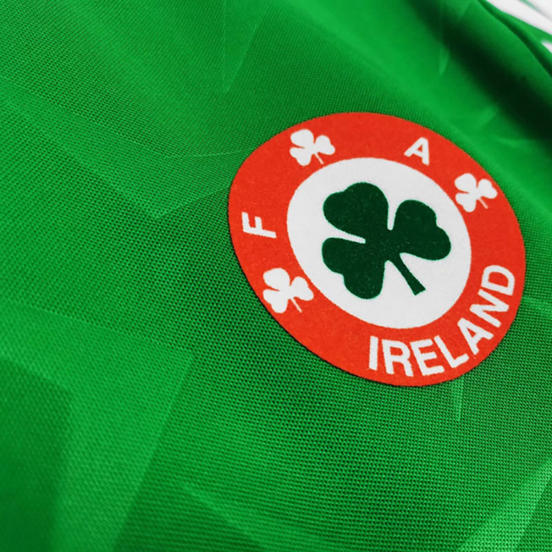 retro 1990-92 Republic of Ireland home retro football jersey
