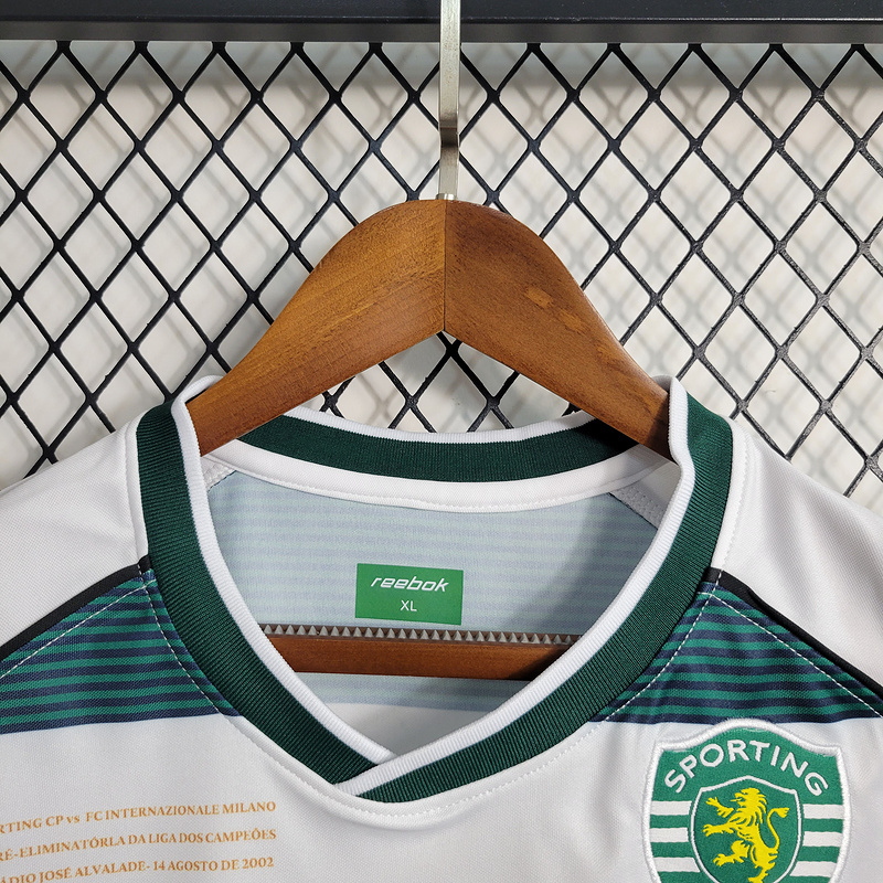 Retro 2001-03 Sporting Lisbon Home Football jersey retro