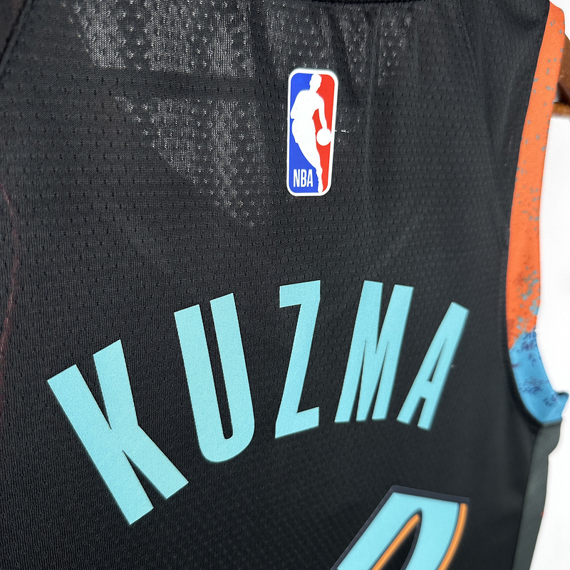 2024 NBA Washington Wizards 33 KUZMA Basketball Jersey