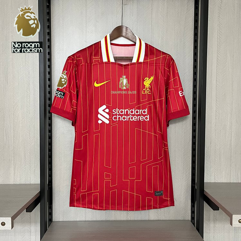 2024-25 CHAMPIONS Liverpool Home Football jersey