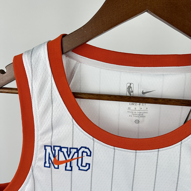 2025 NBA New York Knicks 25 BRIDGES Basketball Jersey