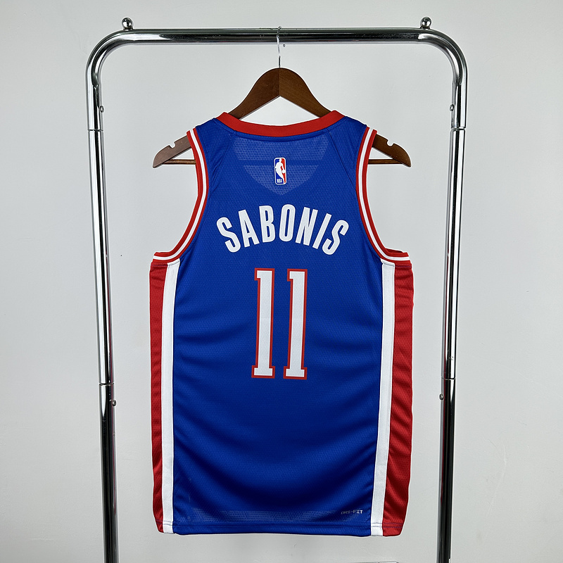 2025 NBA Sacramento Kings 11 SABONIS Basketball Jersey