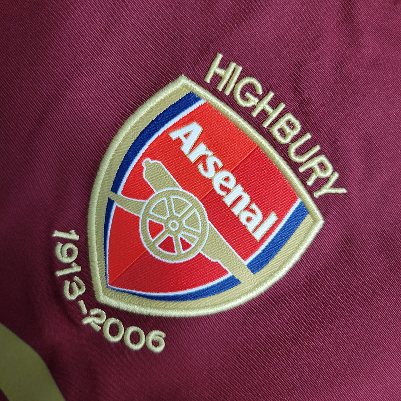 Retro 2005-06 Arsenal Home BERGKAMP ADAMS HENRY  Football jersey retro