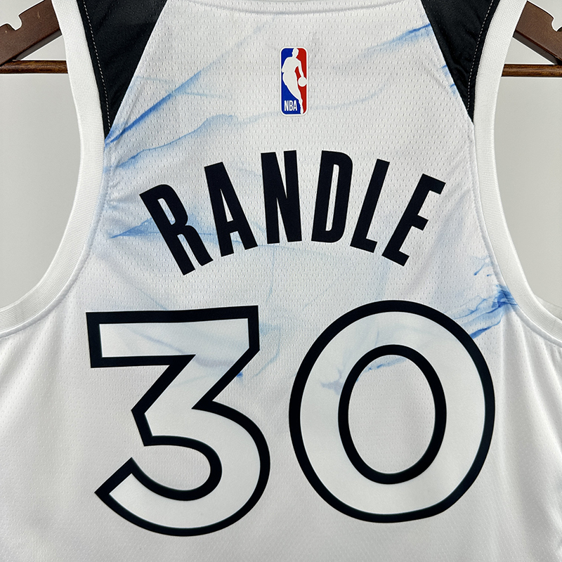 2025 NBA Minnesota Timberwolves 30 RANDLE Basketball Jersey