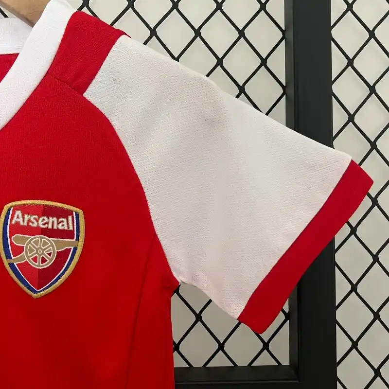 Retro 2002-04 Arsenal Home Kids BERGKAMP ADAMS HENRY Football jersey retro