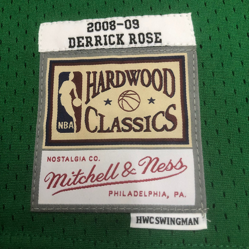2008-09 NBA Chicago Bulls (1 ROSE) Basketball Jersey