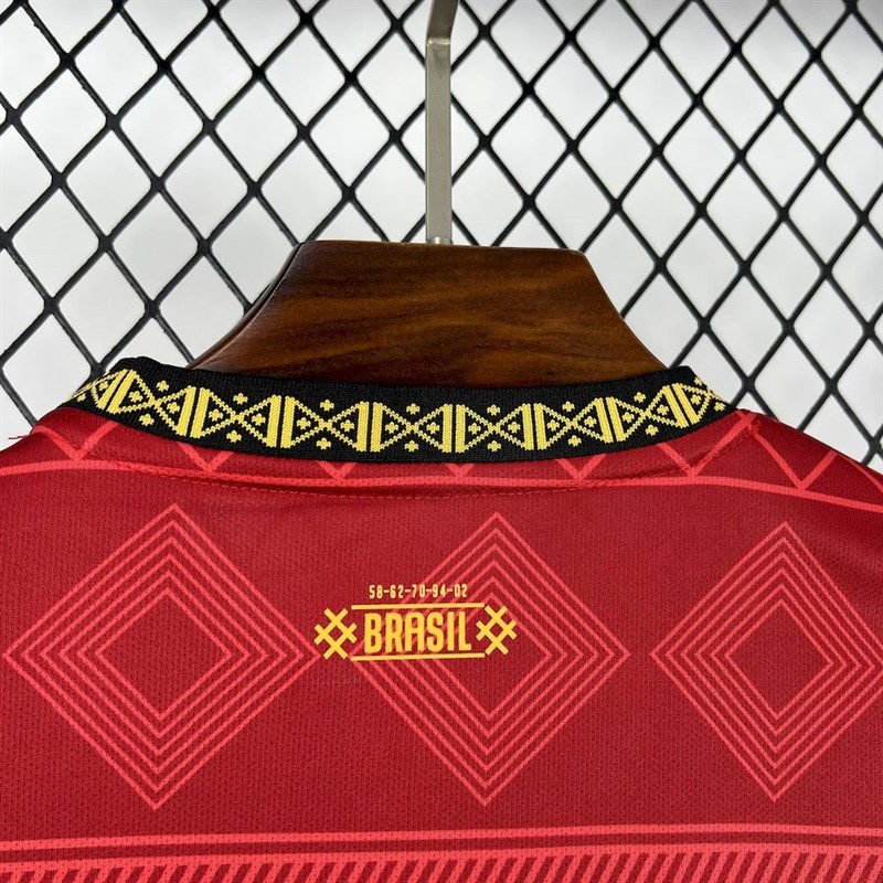 2025-26 Brazil season Jordan red special edition Football jersey