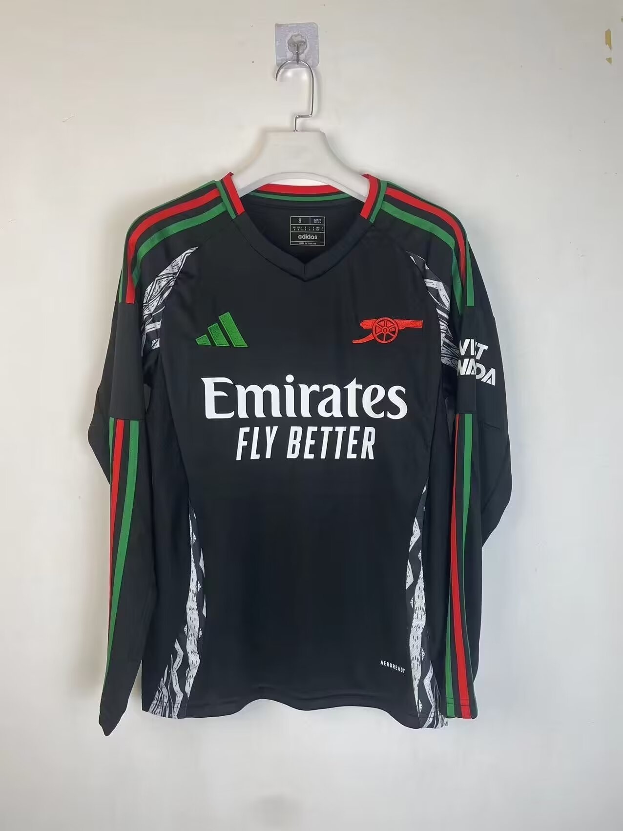 2024-25 Arsenal Away Long Sleeve football jersey