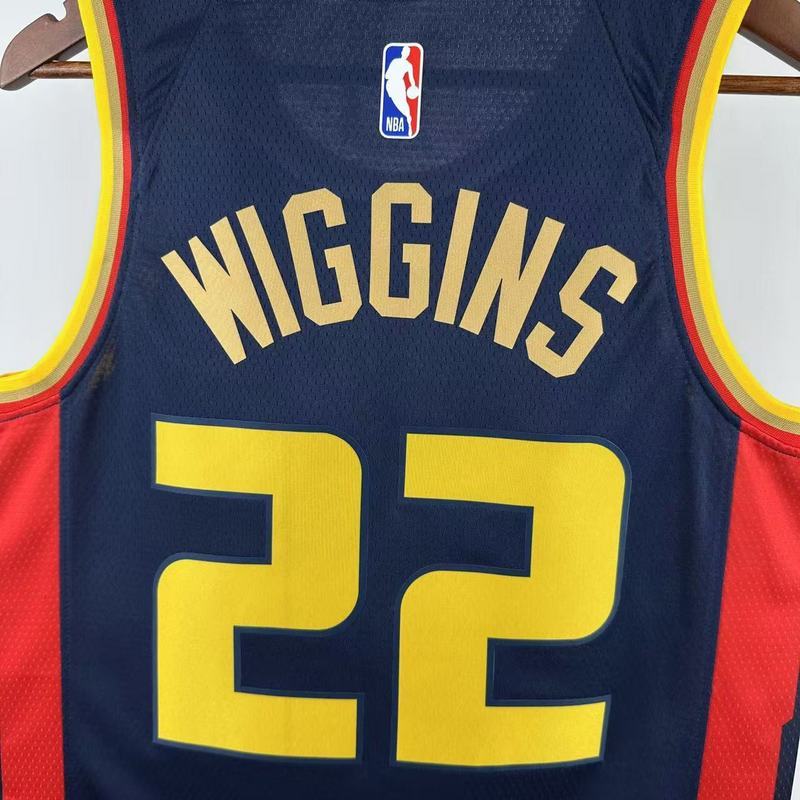 2025 NBA Golden State Warriors 22 WIGGINS Basketball Jersey