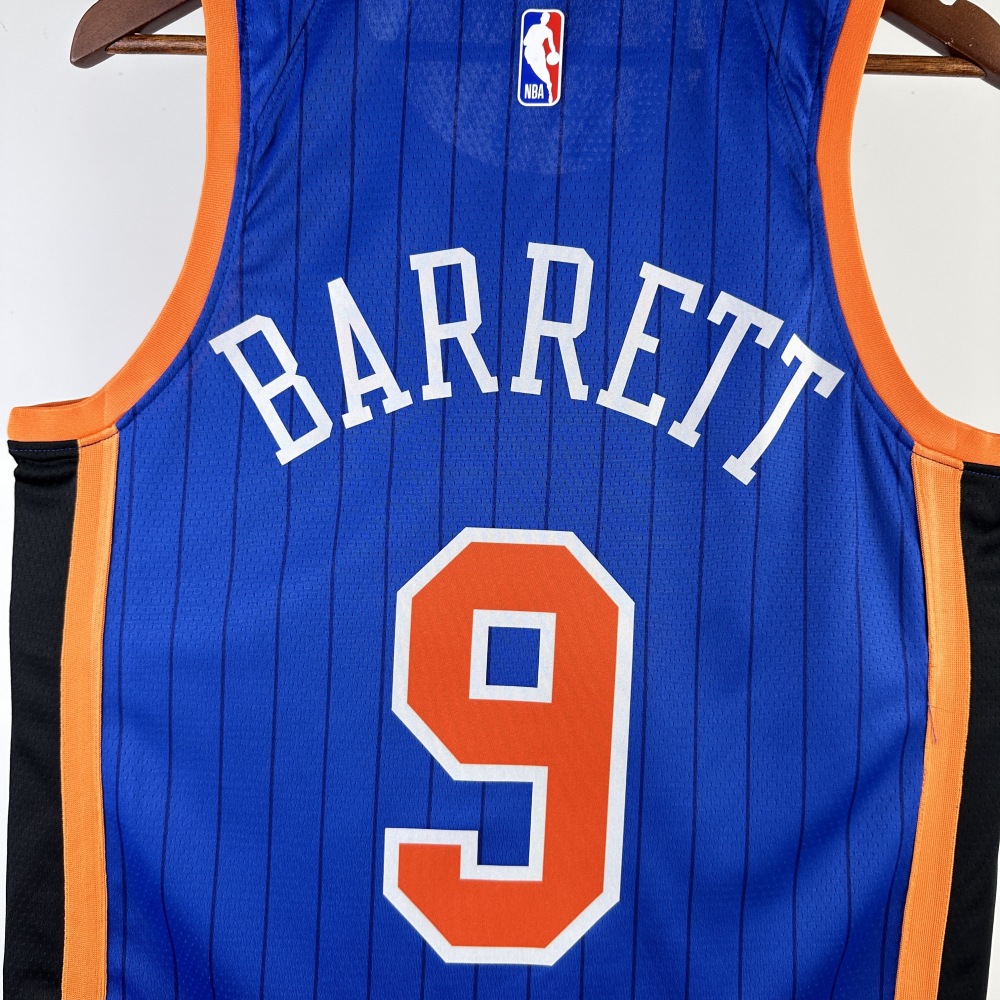 2024 New York Knicks 9 BARRET Basketball Jersey