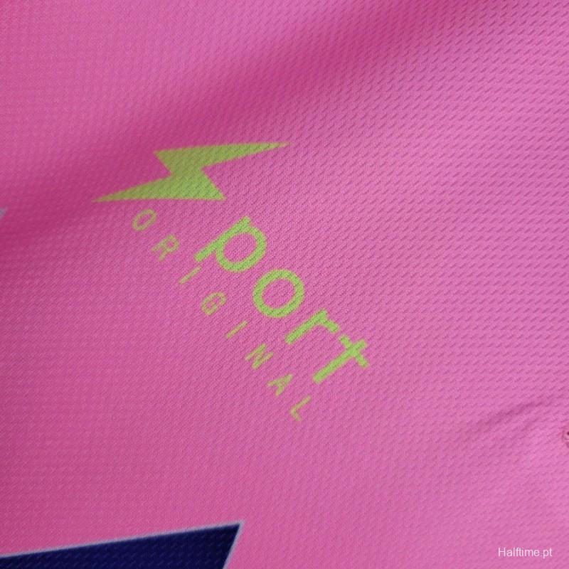 Retro 1992-93 Mexico Goalkeeper CAMPOS 1 Home Pink Football jersey retro