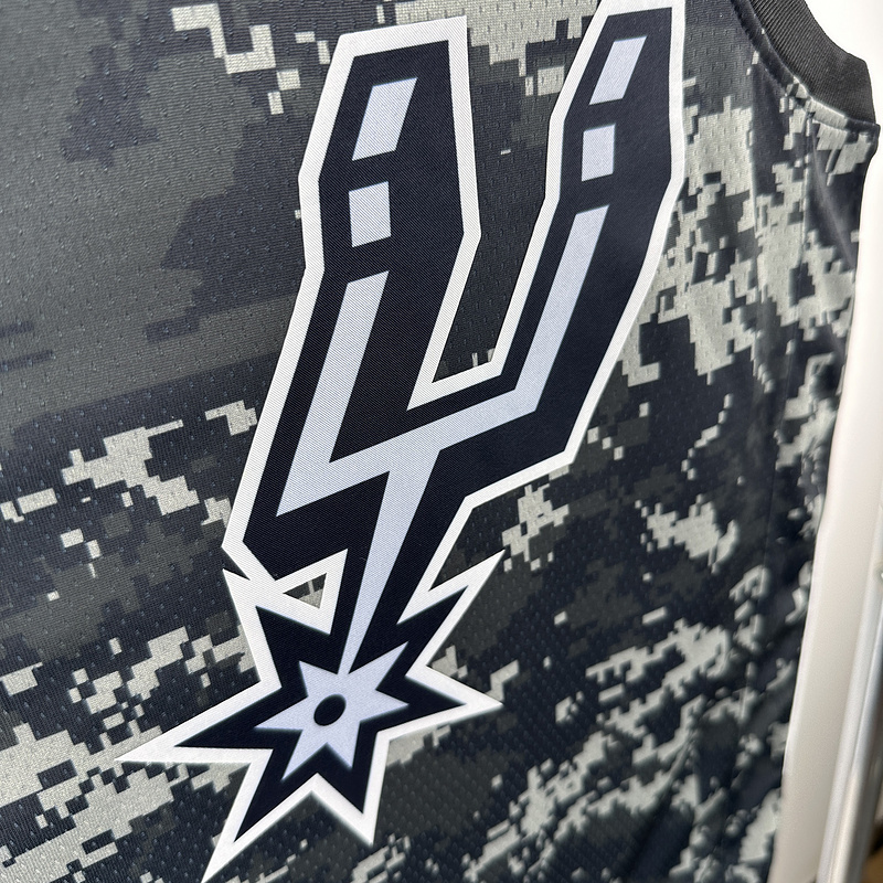 2021 NBA San Antonio Spurs 1 WEMBANYAMA Basketball Jersey
