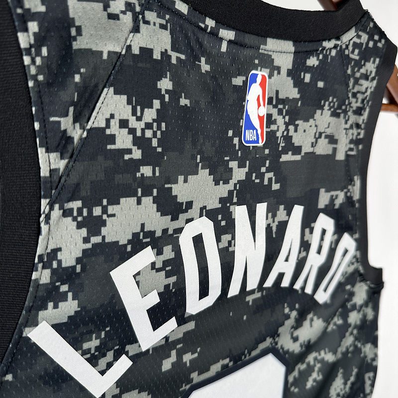 2021 NBA San Antonio Spurs 2 LEONARD Basketball Jersey