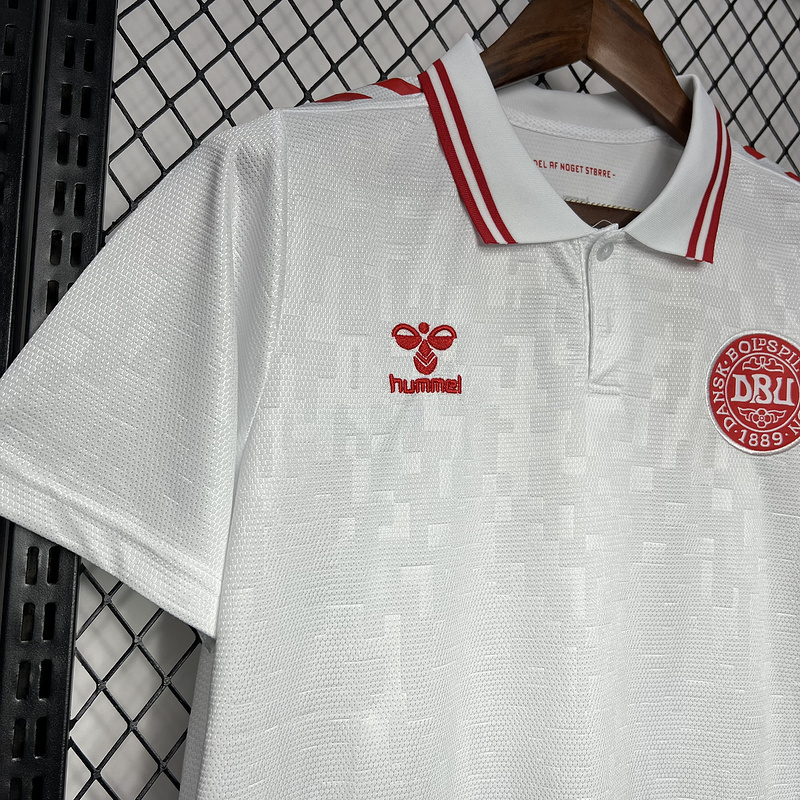 2024-25 Denmark Euro Away Football jersey