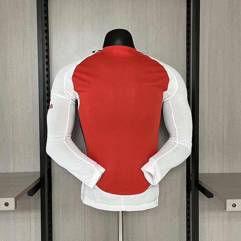 2024-25 Arsenal Home Player Long Sleeve Football jersey