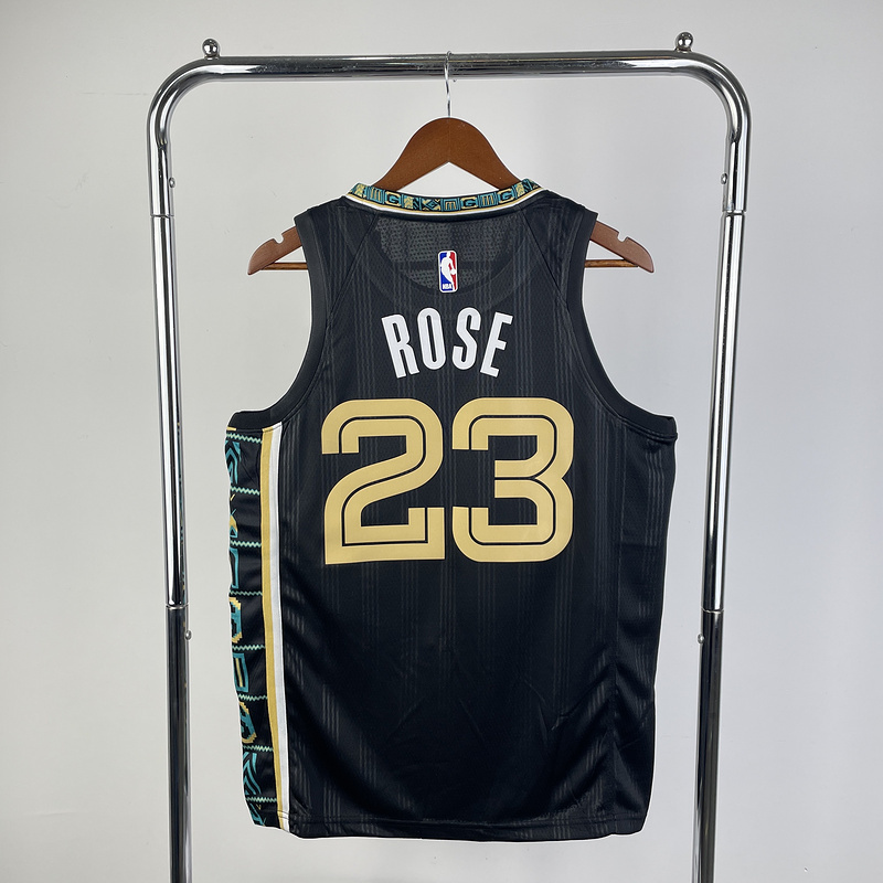 2021 NBA Memphis Grizzlies 23 ROSE Basketball Jersey