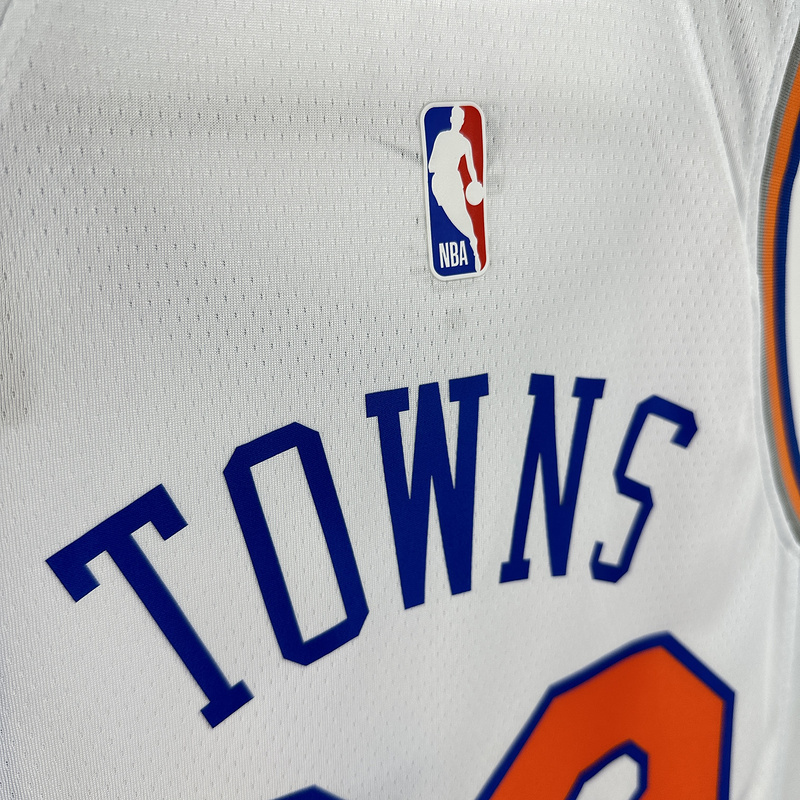 2025 NBA New York Knicks 32 TOWNS Basketball Jersey