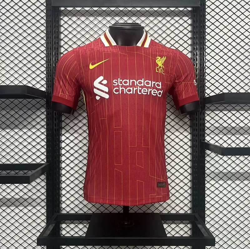 Player 2024-25 CHAMPIONS 20 Liverpool Home Football jersey