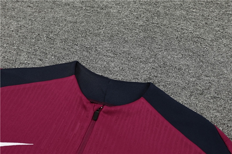 2024-25 England Red【Player】Long Sleeve Training Suit