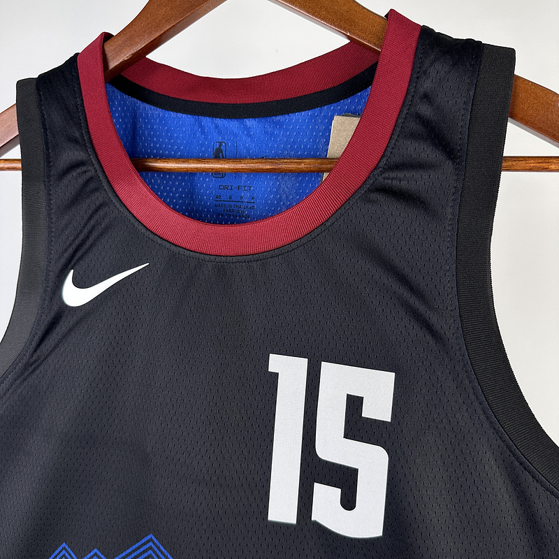 2024 NBA Denver Nuggets 15 JOKIC Basketball Jersey