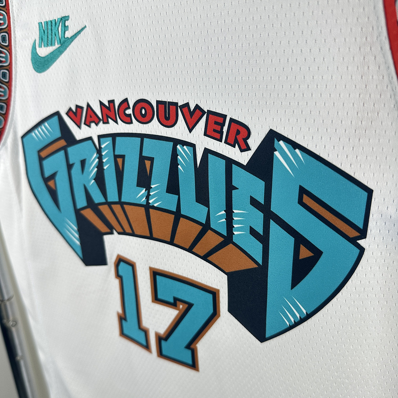 2025 NBA Memphis Grizzlies 17 KAWAMURA Basketball Jersey