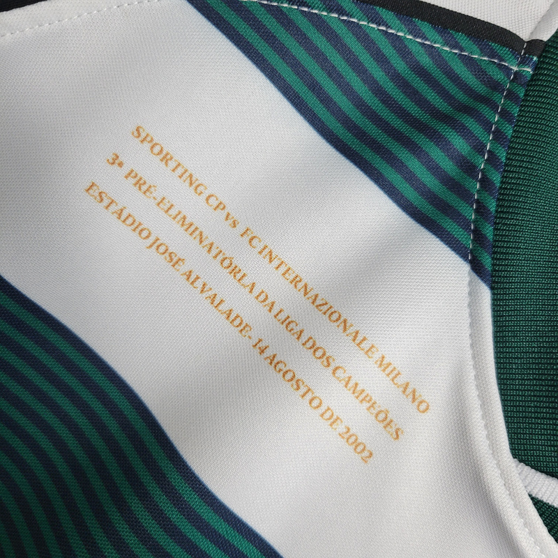 Retro 2001-03 Sporting Lisbon Home Football jersey retro