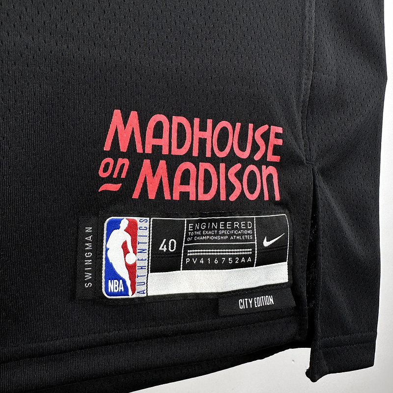 2024 NBA Chicago Bulls 91 RODMAN Basketball Jersey