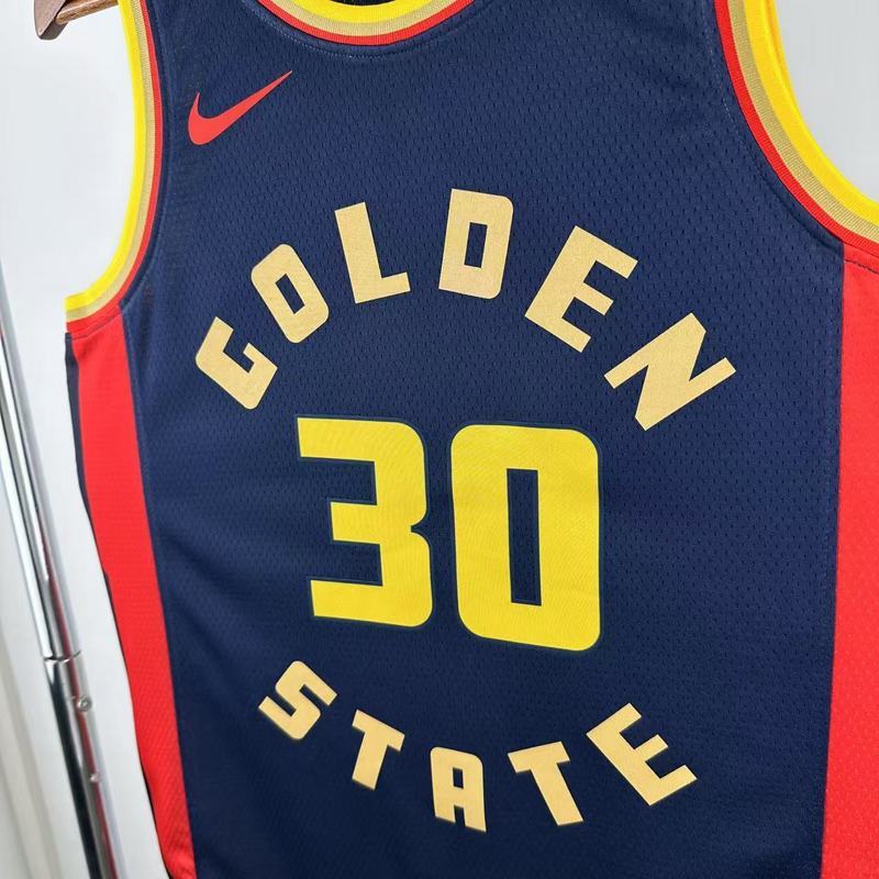 2025 NBA Golden State Warriors 30 CURRY Basketball Jersey
