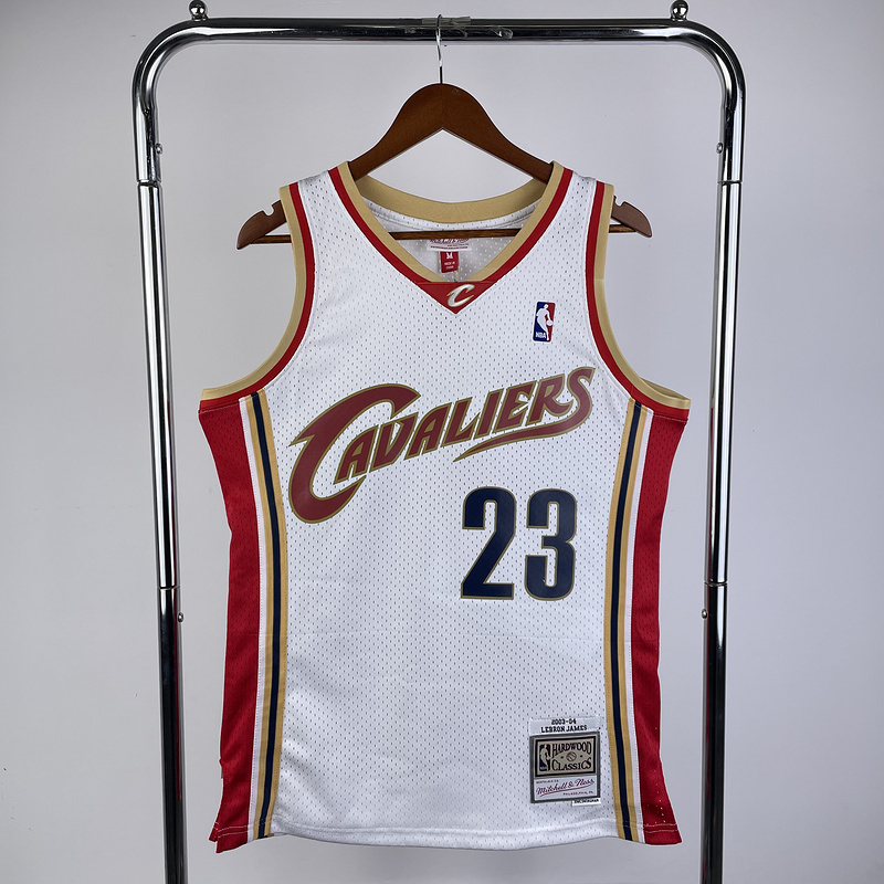2003-04 NBA Cleveland Cavaliers (23 JAMES) Basketball Jersey