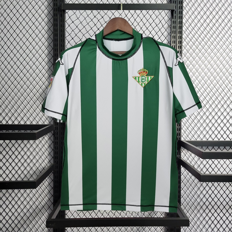 Retro 2003-04 Real Betis home football jersey retro