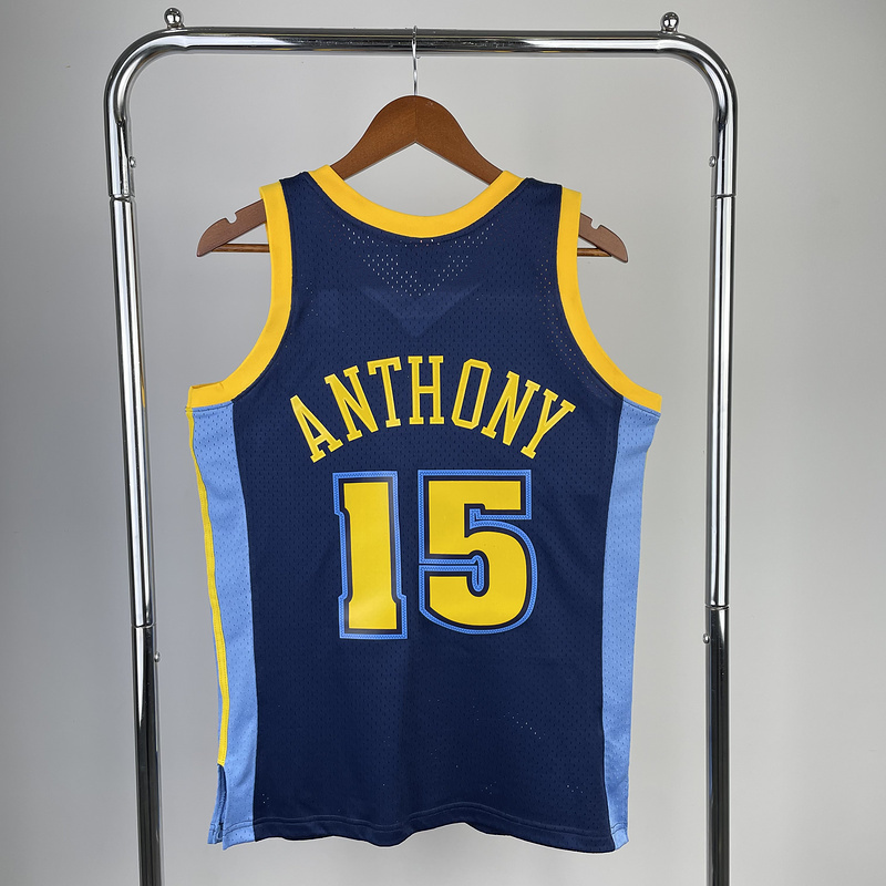 2006-67 NBA Denver Nuggets 15 ANTHONY Basketball jersey
