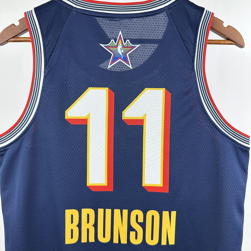 2025 NBA All Star Game 11 BRUNSON Basketball Jersey