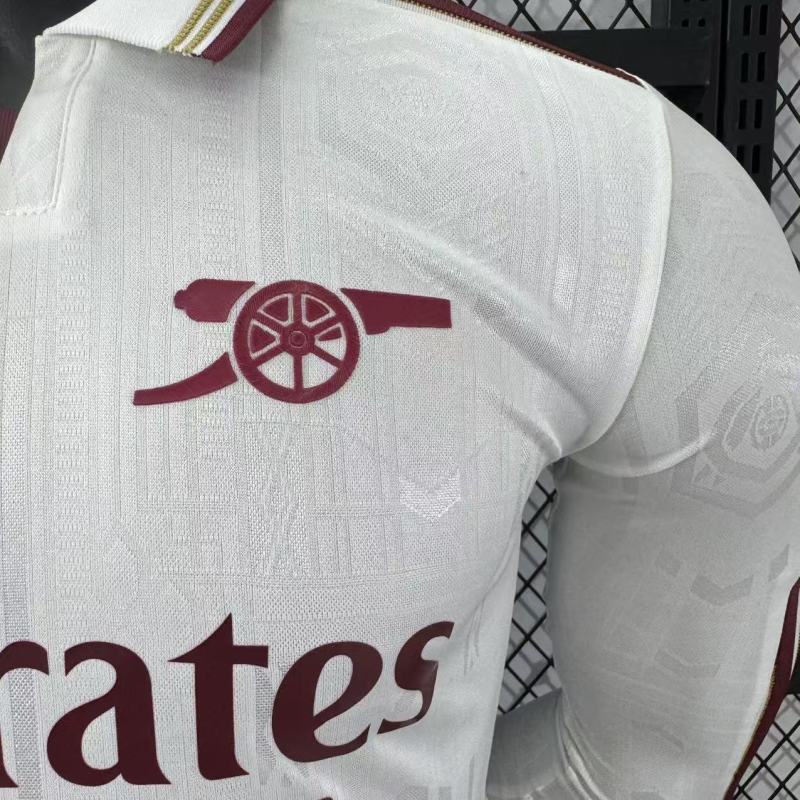 Player 2025-26 Arsenal 2 Away Long Sleeve Football jersey