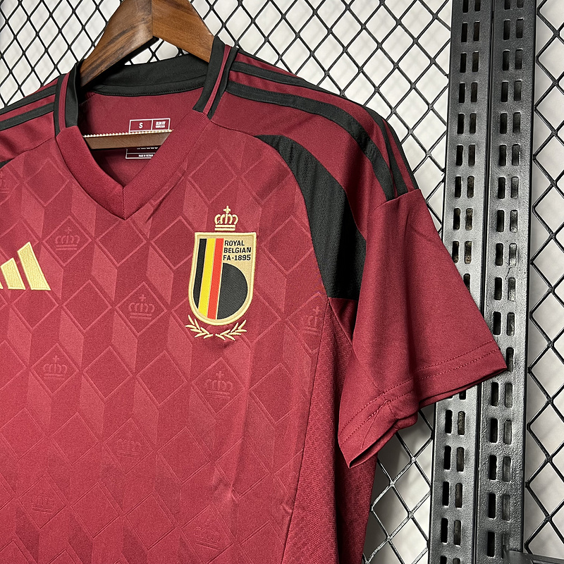 2024-25 Belgium Euro Home Football jersey