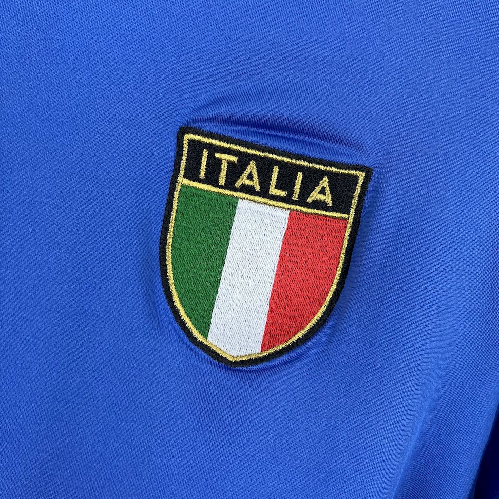retro 2000 Italy Home Long Sleeve football jersey retro