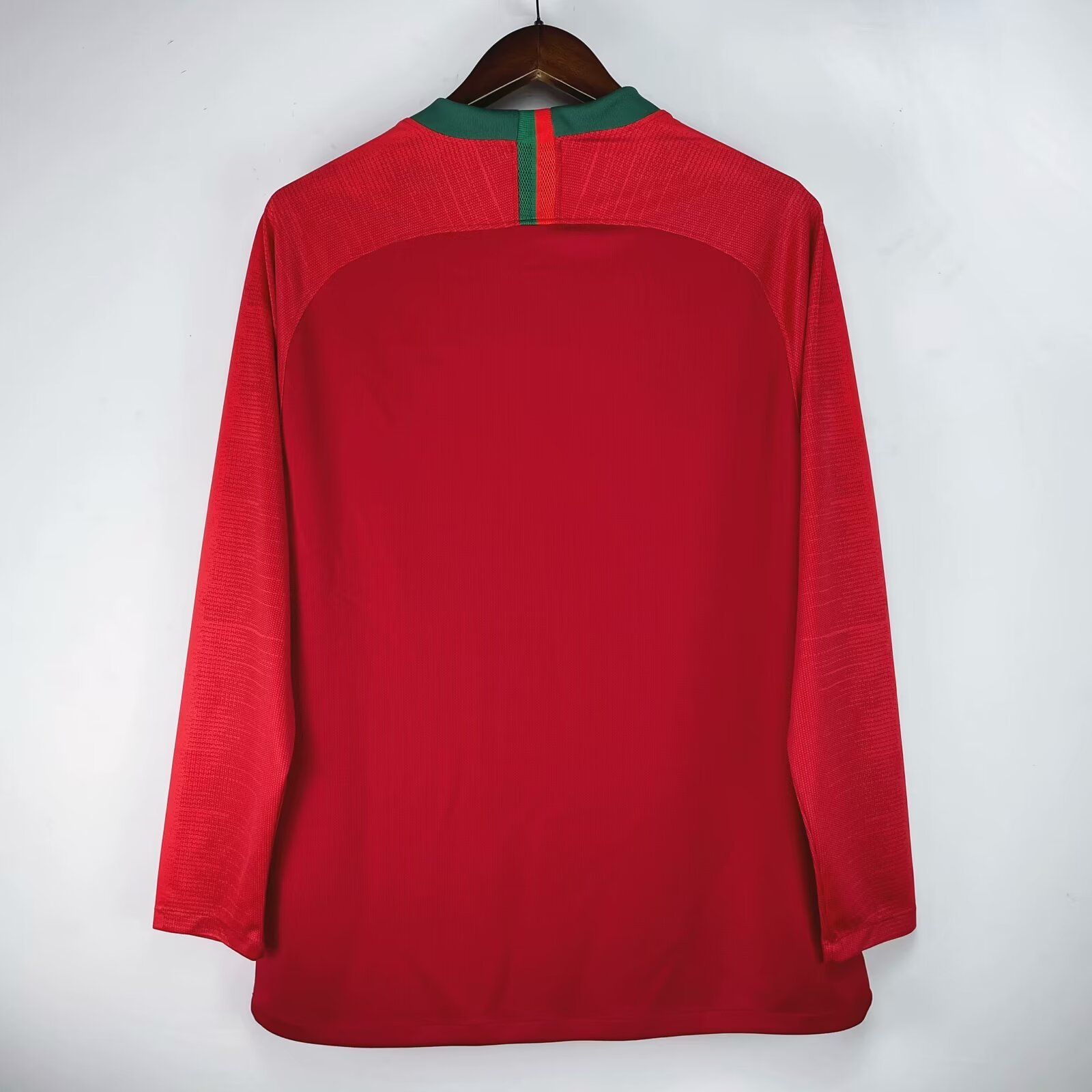 Retro 2018 Portugal Long sleeve home Football jersey retro