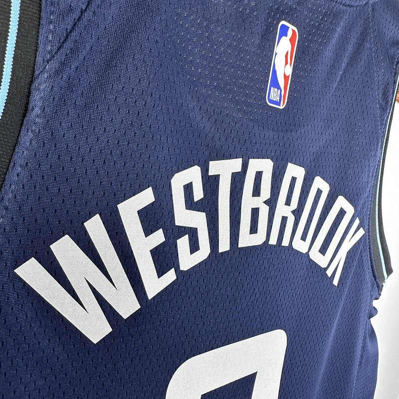 2024 NBA LA Clippers (0 WESTBROOK) Basketball Jersey