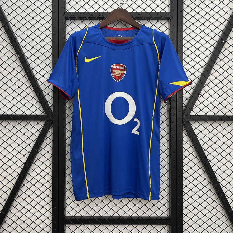 Retro 2004-05 Arsenal Away BERGKAMP ADAMS HENRY Football jersey retro