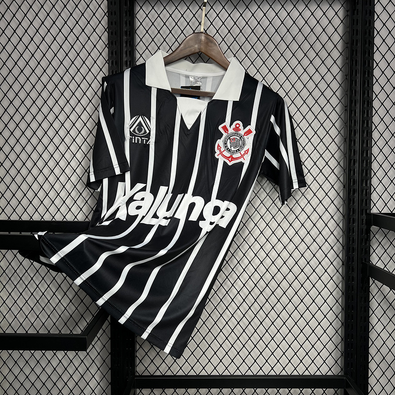 Retro 1990 Corinthians Away Football jersey retro