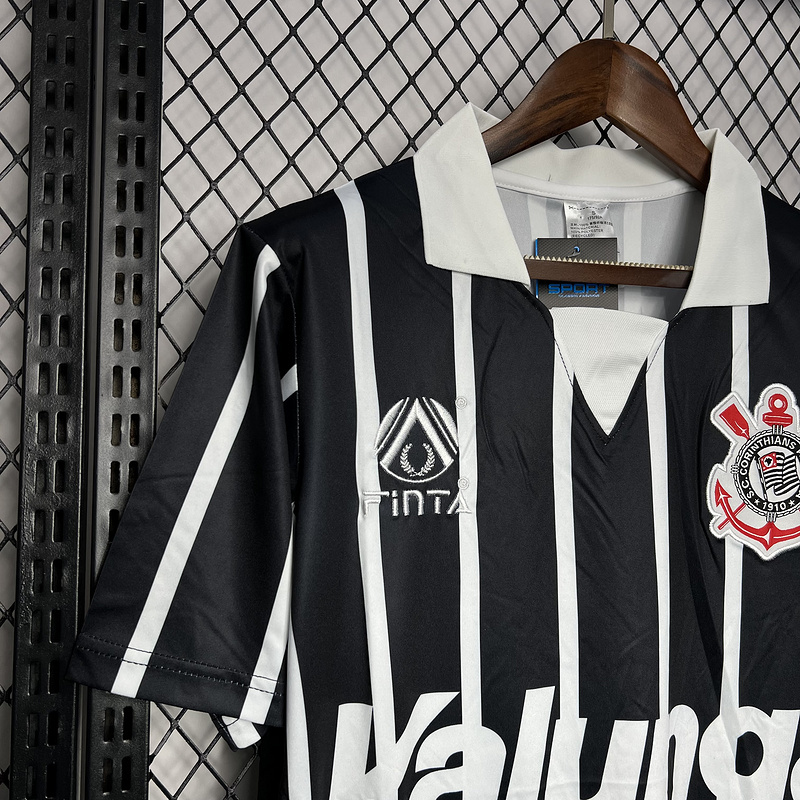 Retro 1990 Corinthians Away Football jersey retro